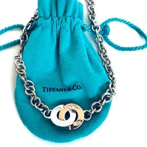⬇️ Tiffany & Co Silver Interlocking Discs Choker